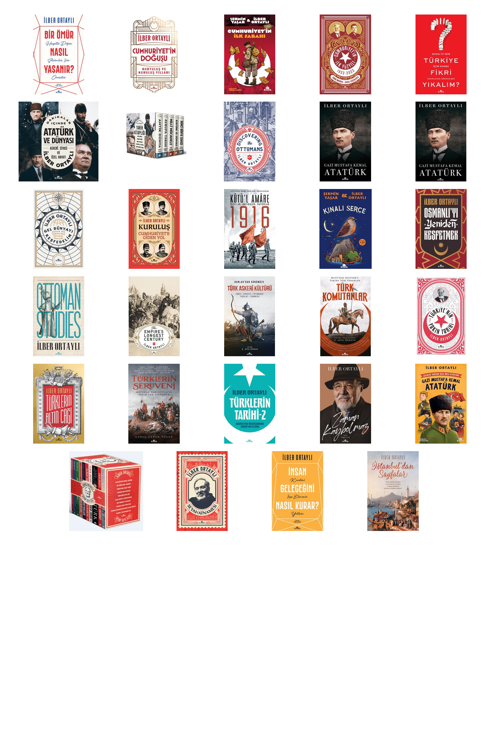 Prof. Dr. İlber Ortaylı,Şermin Yaşar Bir Ömür Nasıl Yaşanır? & Hayatta Doğru +28 Adet Kitap Set