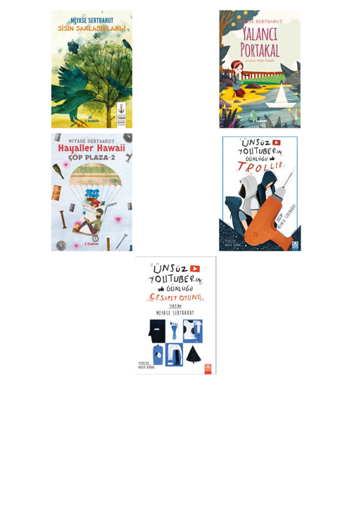 Miyase Sertbarut Sisin Sakladıkları 1 +4 Adet Kitap Set