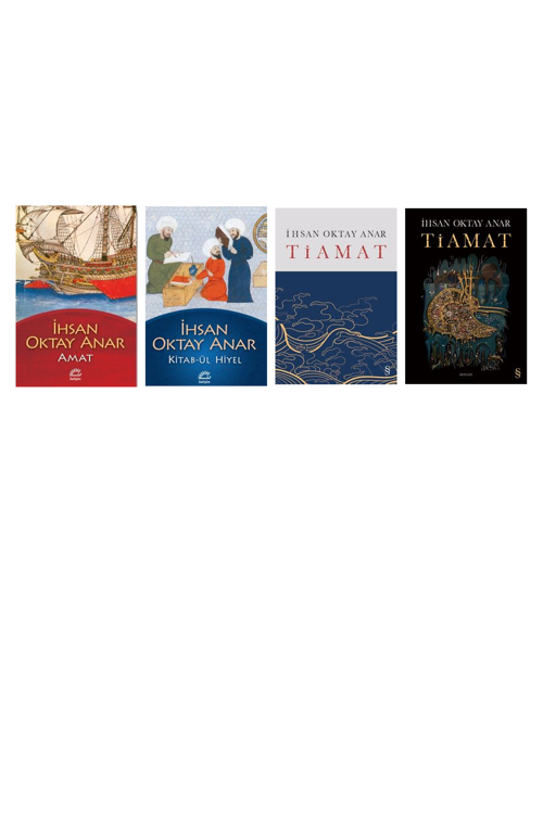 İhsan Oktay Anar Amat +3 Adet Kitap Set
