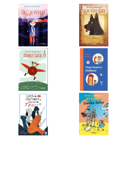 Miyase Sertbarut Bir Gün Herkes... +5 Adet Kitap Set