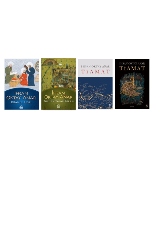İhsan Oktay Anar Kitab-ül Hiyel +3 Adet Kitap Set