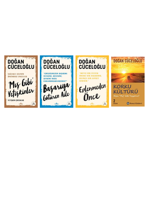 Doğan Cüceloğlu 'Mış Gibi' Yetişkinler & Yetişkin Çocukl +3 Adet Kitap Set