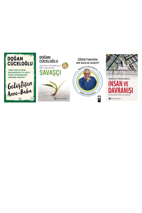 Doğan Cüceloğlu Geliştiren Anne-Baba +3 Adet Kitap Set