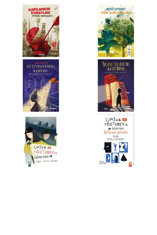 Miyase Sertbarut Kapiland'ın Kobayları +5 Adet Kitap Set