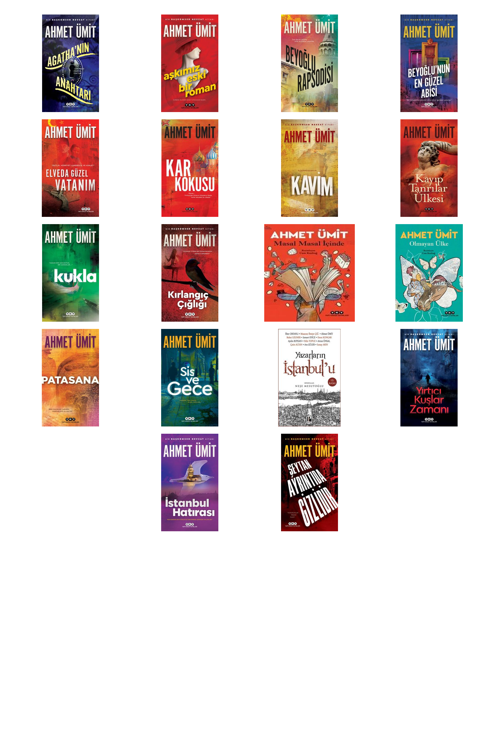 Ahmet Ümit Agatha'nın Anahtarı +17 Adet Kitap Set