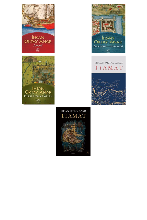 İhsan Oktay Anar Amat +4 Adet Kitap Set