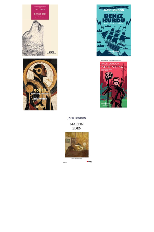 Jack London Beyaz Diş +4 Adet Kitap Set