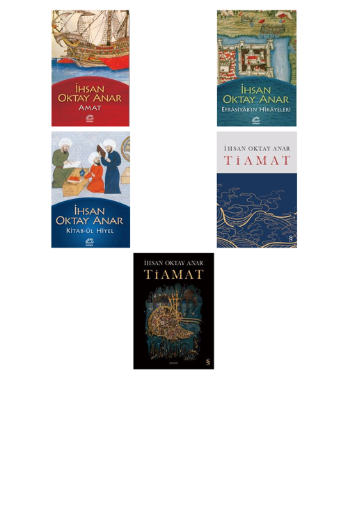 İhsan Oktay Anar Amat +4 Adet Kitap Set