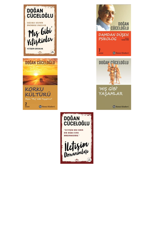 Doğan Cüceloğlu 'Mış Gibi' Yetişkinler & Yetişkin Çocukl +4 Adet Kitap Set