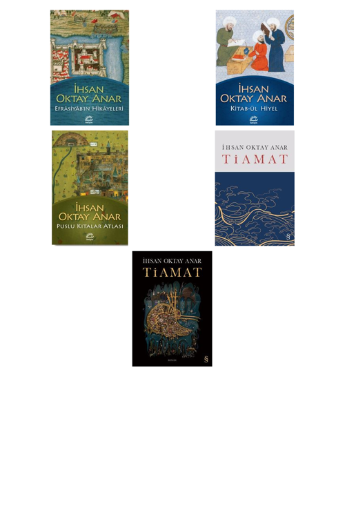 İhsan Oktay Anar Efrasiyab'ın Hikayeleri +4 Adet Kitap Set