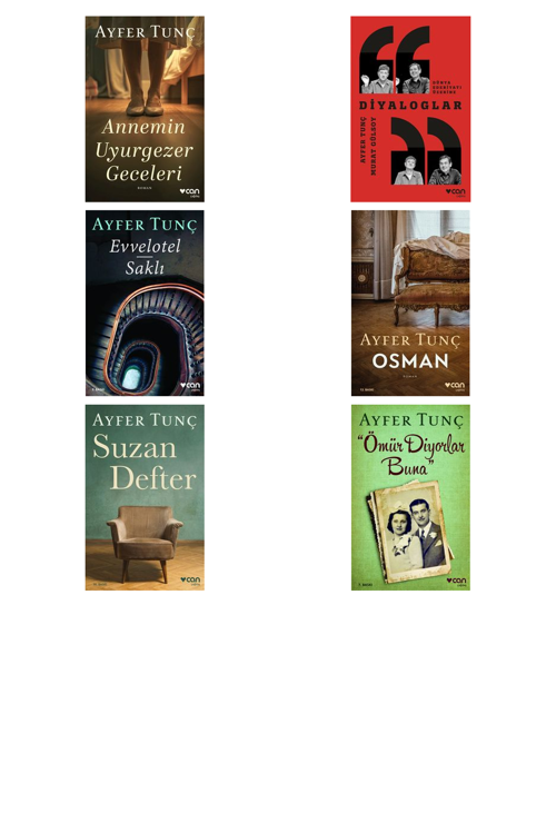 Ayfer Tunç Annemin Uyurgezer Geceleri +5 Adet Kitap Set