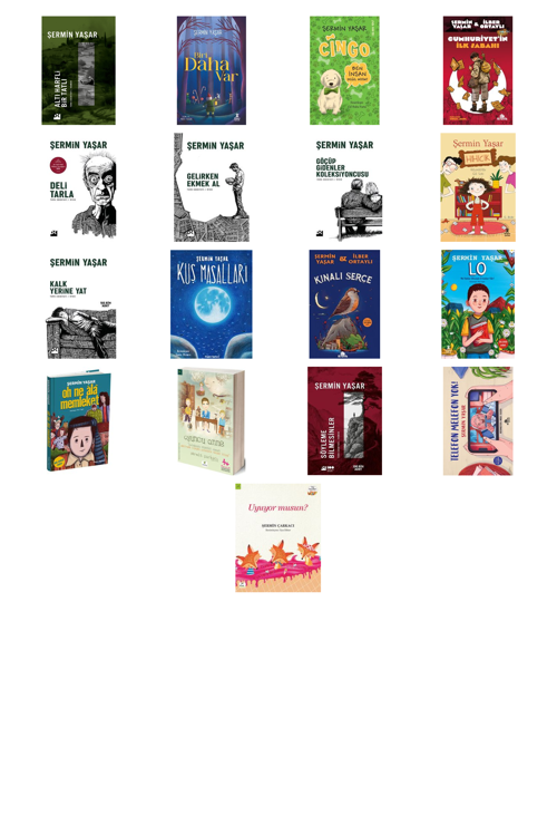 Şermin Yaşar Altı Harfli Bir Tatlı +16 Adet Kitap Set