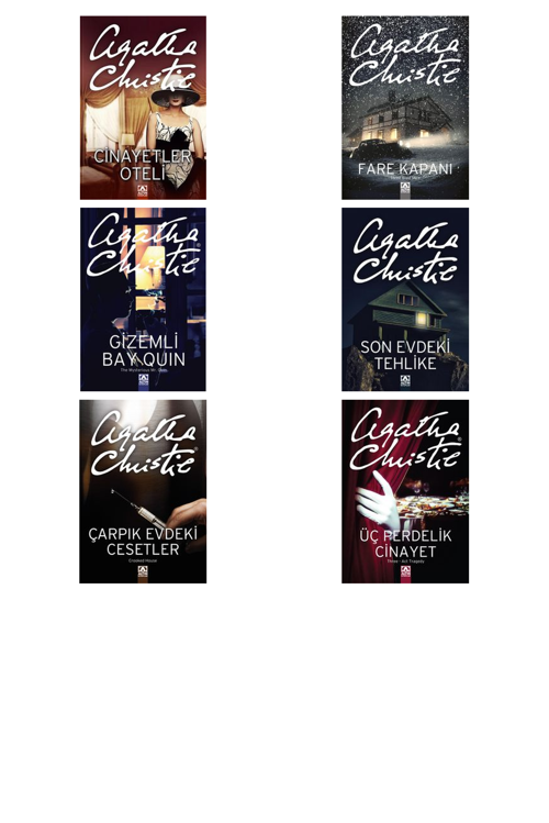 Agatha Christie Cinayetler Oteli +5 Adet Kitap Set