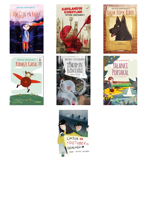 Miyase Sertbarut Bir Gün Herkes... +6 Adet Kitap Set