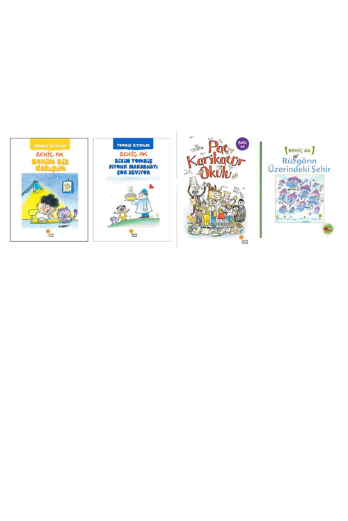 Behiç Ak Benim Bir Karışım / Tombiş Kitaplar 1 +3 Adet Kitap Set