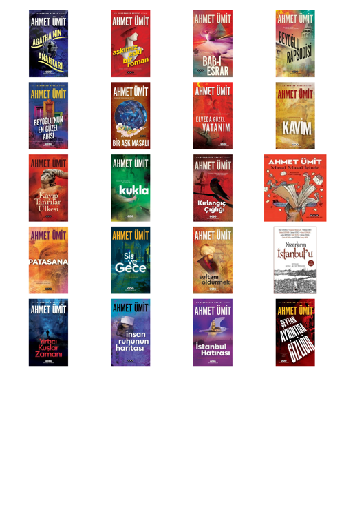 Ahmet Ümit Agatha'nın Anahtarı +19 Adet Kitap Set