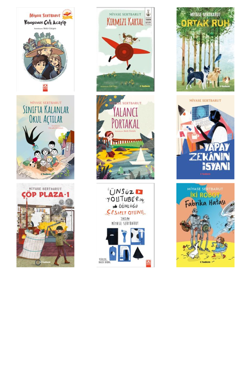 Miyase Sertbarut Komşumuz Çok Acayip +8 Adet Kitap Set