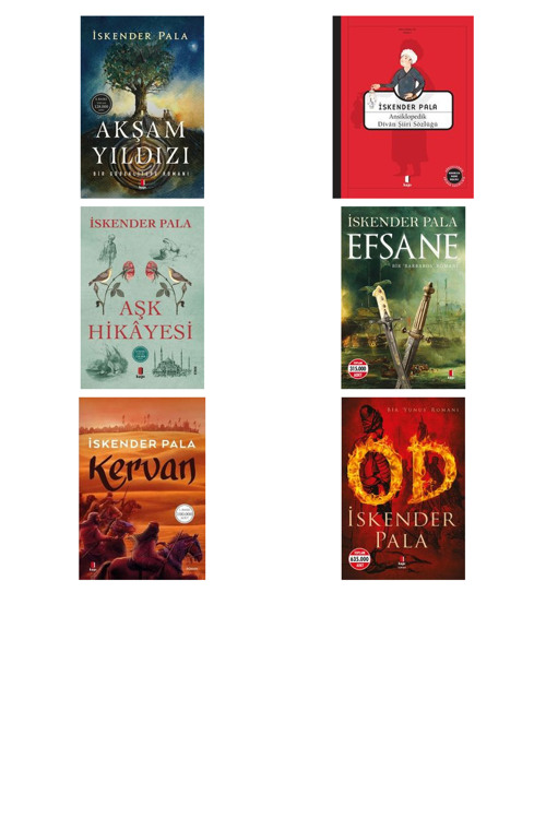 Prof. Dr. İskender Pala Akşam Yıldızı +5 Adet Kitap Set