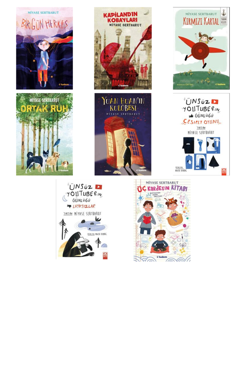 Miyase Sertbarut Bir Gün Herkes... +7 Adet Kitap Set