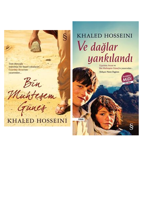 Khaled Hosseini Bin Muhteşem Güneş +1 Adet Kitap Set