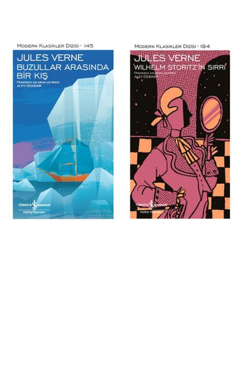 Jules Verne Buzullar Arasında Bir Kış +1 Adet Kitap Set