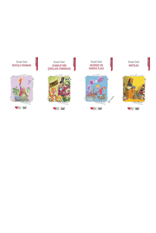 Roald Dahl Büyülü Parmak +3 Adet Kitap Set