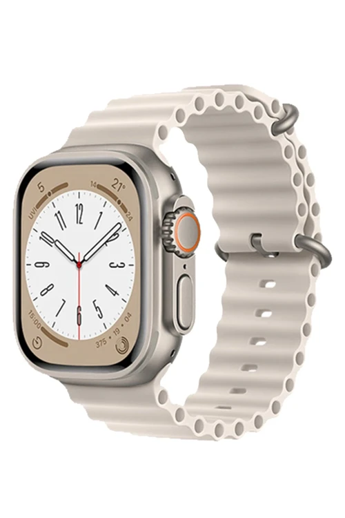 Apple Watch 38Mm Ocean Kordon - Krem