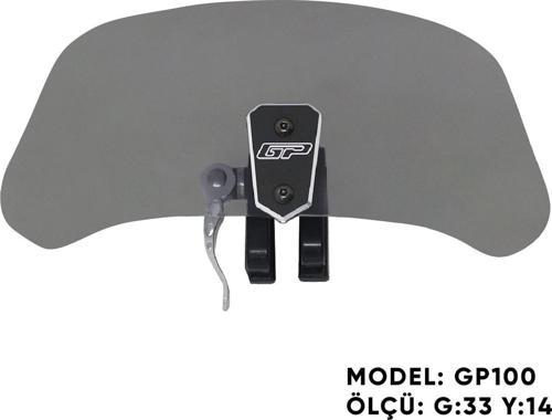 GP100 Universal Asansörlü Deflektör Füme