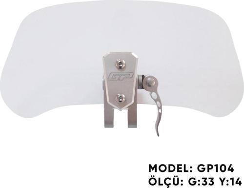 GP104 Universal Asansörlü Deflektör Şeffaf