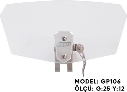 GP106 Universal Asansörlü Deflektör Şeffaf