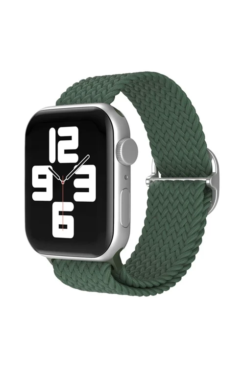 Apple Watch 42Mm Star Kordon - Koyu Yeşil