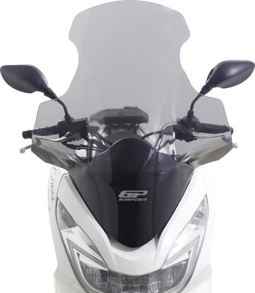 Honda PCX 125 / 150 2014-2017 Uyumlu Elcikli Ön Cam Füme