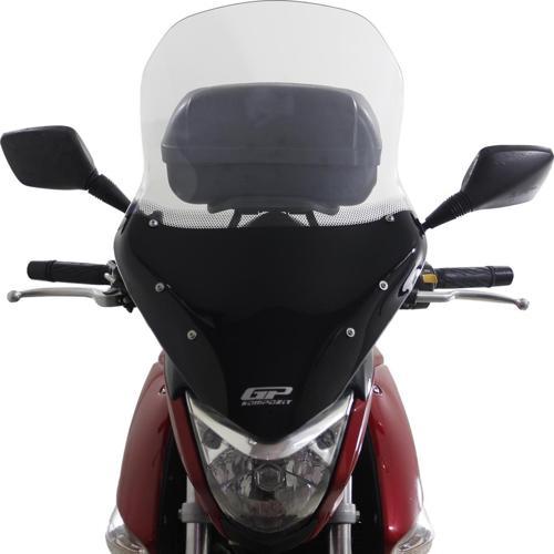 Suzuki İnazuma 2012-2016 Uyumlu Baskılı Tur Camı Şeffaf