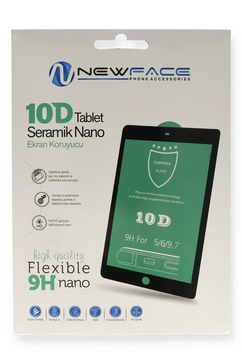 iPad 4 9.7 Tablet 10D Seramik Nano