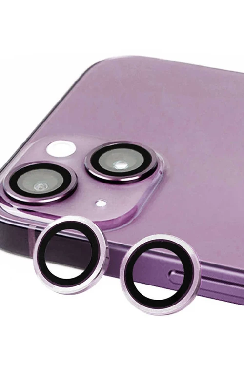 iPhone 14 Raze Metal Kamera Lens - Mor