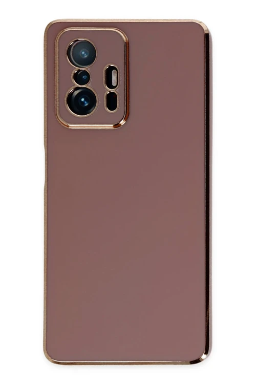 Xiaomi Mi 11T Pro Kılıf Volet Silikon - Kırmızı
