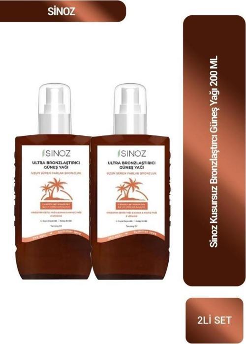 Kusursuz Bronzlaştırcı Güneş Yağı 200 ml x 2