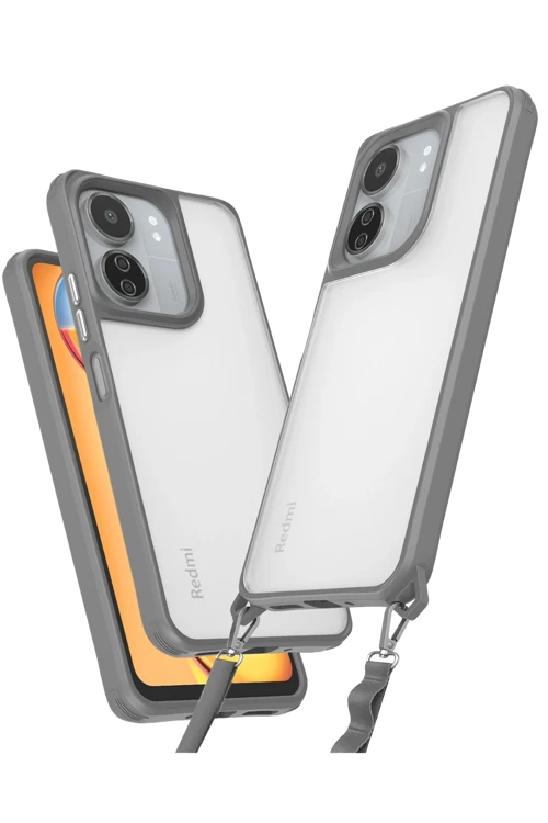 Xiaomi Redmi 13C Kılıf Penta Silikon Kılıf - Titan Gri