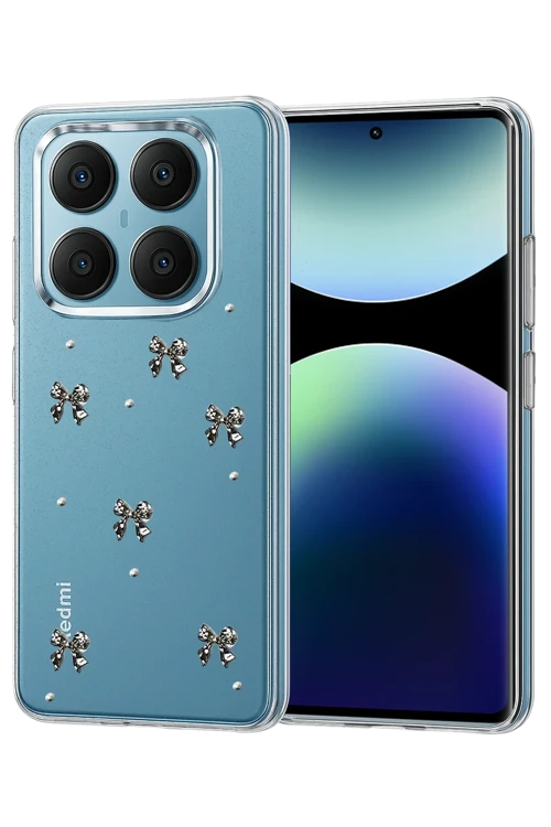 Xiaomi Redmi Note 14 Pro 4G Fiyonk Desenli Kapak - Desen 5