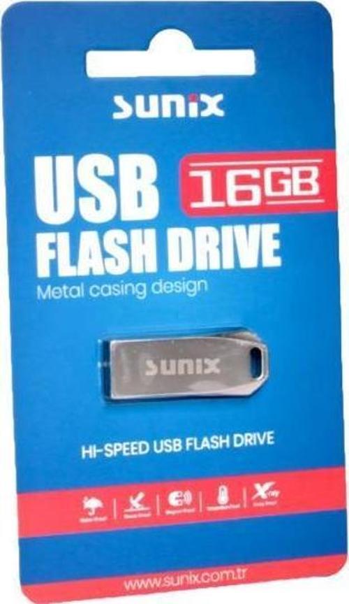 16 GB Metal USB Flash Bellek
