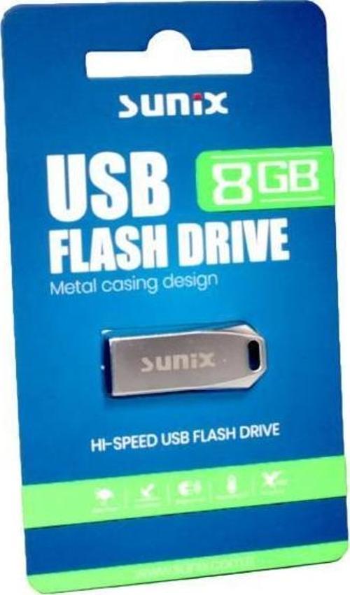 8 GB Metal USB Flash Bellek