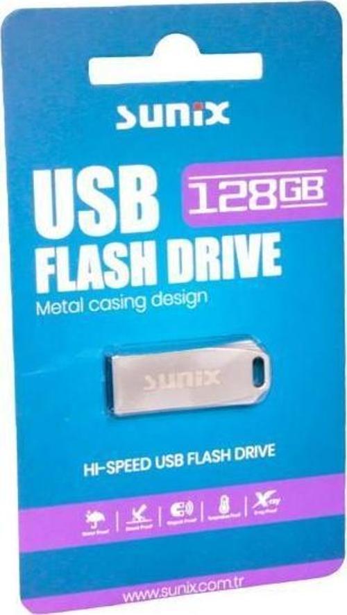 128 GB Metal USB Flash Bellek