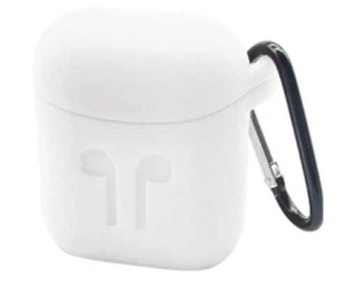 Ally Apple Airpods İçin Silikon Kılıf Anahtarlıklı-(5775)