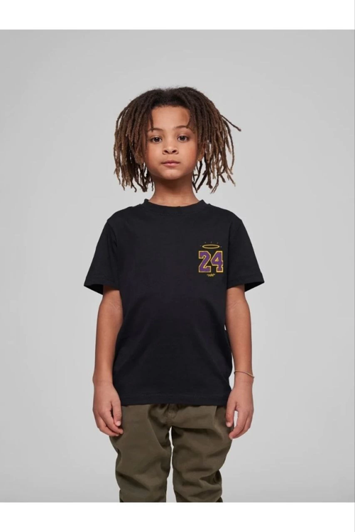 Baskılı T-Shirt - Siyah