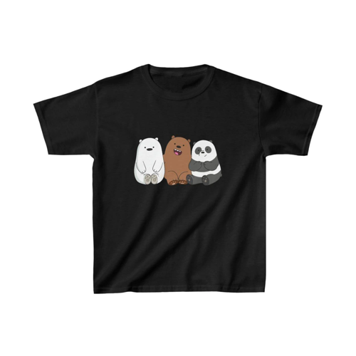 Baskılı T-Shirt - Siyah