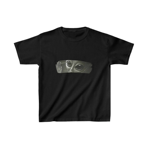 Baskılı T-Shirt - Siyah