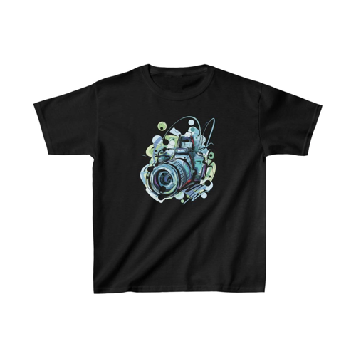 Baskılı T-Shirt - Siyah