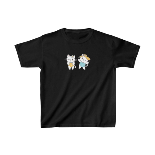 Baskılı T-Shirt - Siyah