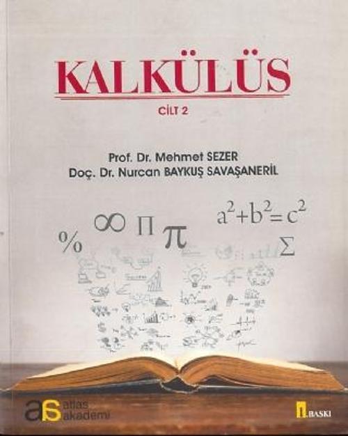 Atlas Akademi Kalkülüs Cilt 2
