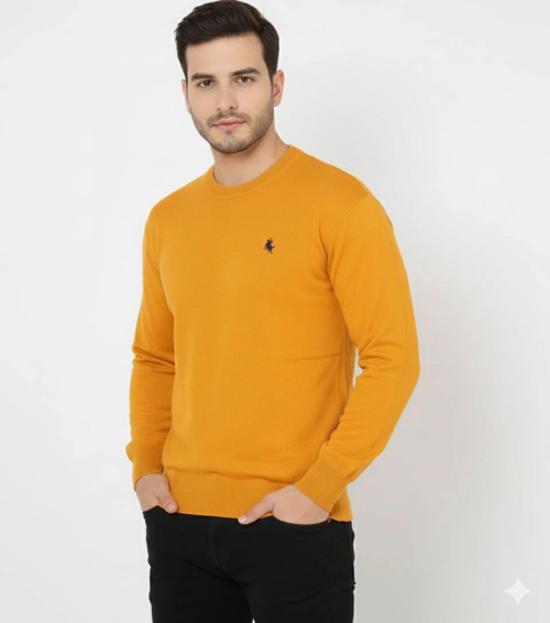 Bisiklet Yaka Nakış işlemeli Triko Kazak yumuşak dokulu Pamuklu ince Dokuma, uzun kollu Rahat Re